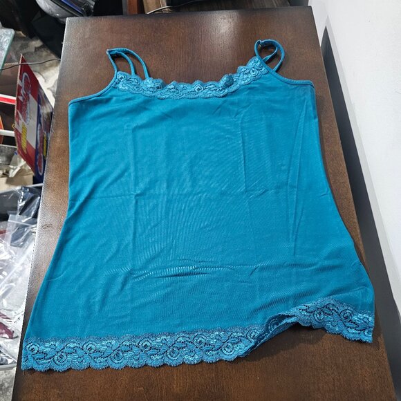 Reitman slip blue in color Size small Pattern at top and bottom of slip - Picture 1 of 5